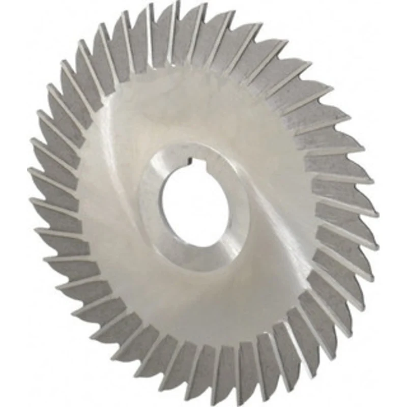 Made in USA 5 Diam x 3/32 Thick Straight Tooth Side Chip Saw 1 Arbor Hole Diam, High Speed Steel, Uncoated, 40 Teeth,...